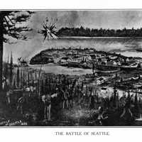 The Battle of Seattle in 1856, Washington