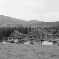 Spokane bridge landscape in Washington