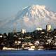 Tacoma with a view of Mount Rainier in Washington