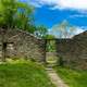 Burned down Church in Harper's Ferry in West Virginia