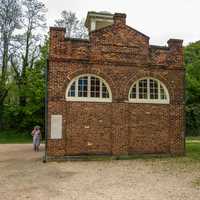 Old building in Harper's Ferry in West Virginia