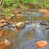 Amnicon River at Amnicon Falls State Park, Wisconsin