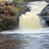 Cascading Falls at Amnicon Falls State Park, Wisconsin