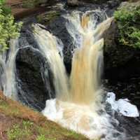 Mini-falls at Amnicon Falls State Park, Wisconsin