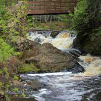 Series of Rapids at Amnicon Falls State Park, Wisconsin