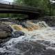 Waterfalls Under the Bridge at Amnicon Falls State Park, Wisconsin