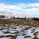 Winter Landscape at the Mounds at Aztalan State Park, Wisconsin