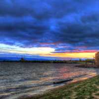 Shoreline at Dawn at Apostle Islands National Lakeshore, Wisconsin