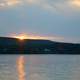 Sunset behind the Hills at Bayfield Apostle Islands National Lakeshore, Wisconsin