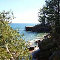 Lakeshore at Apostle Islands National Lakeshore, Wisconsin