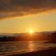 Sunrise over Ashland at Apostle Islands National Lakeshore, Wisconsin