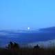 Early night Moon in the Black River Forest