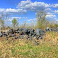 Formation of Rocks in the Black River Forest