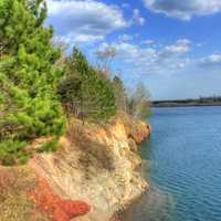 Rugged Shoreline in the Black River Forest