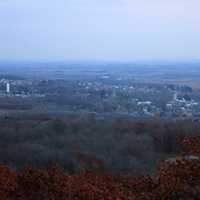 View from East Tower in Blue Mound State Park, Wisconsin