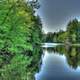 Beautiful Riverway at Brunet Island State Park, Wisconsin