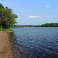 Open Riverway at Brunet Island State Park, Wisconsin