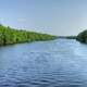 Upstream on the Chippewa at Brunet Island State Park, Wisconsin