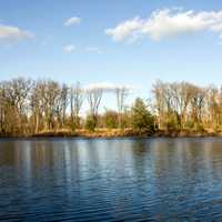 Landscape across the Pond at Buckhorn State Park, Wisconsin