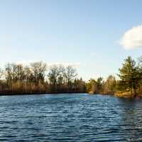 Long Landscape View of the Pond at Buckhorn State Park, Wisconsin