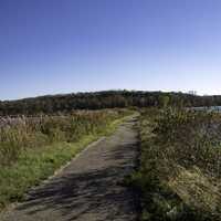 Hiking Trail across the lakes