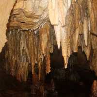 More Stalactites in Cave of the Mounds, Wisconsin