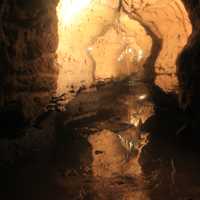 Cave Pool in Cave of the Mounds, Wisconsin