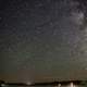 Starry night and Milky Way in Chequamegon National Forest, Wisconsin