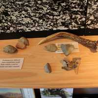 Copper age tools at Copper Culture State Park, Wisconsin