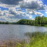 Side of the Lake at Copper Falls State Park, Wisconsin