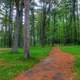 Start of the path at Council Grounds State Park, Wisconsin