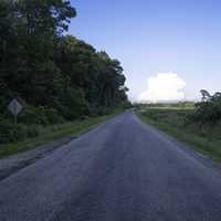 Country Road going by Cross Plains State Park