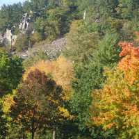 Autumn colors at Devil's Lake State Park, Wisconsin