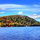 Lake and Hill at Devil's Lake State Park, Wisconsin