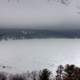 Lake from above at Devil's Lake State Park, Wisconsin