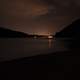 Across the lake at night at Devil's Lake State Park, Wisconsin