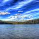 Sky over Lake at Devil's Lake State Park, Wisconsin