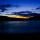 The sinking light at Devil's Lake State Park, Wisconsin