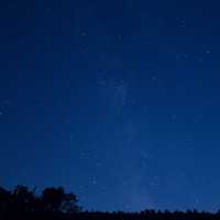 The sky full of stars at Devil's Lake State Park, Wisconsin