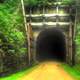 The 2nd Tunnel on the Elroy-Sparta State Trail, Wisconsin