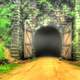 The Long Tunnel on the Elroy-Sparta State Trail, Wisconsin