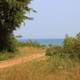 Road to lake at Fischer Creek, Wisconsin