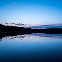 Lake of the Pines during early morning hours