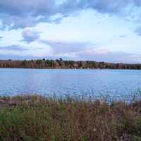 Landscapes around Connors lake in Flambeau River State Forest