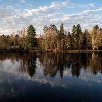 Looking across the Flambeau River