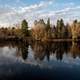 Looking across the Flambeau River