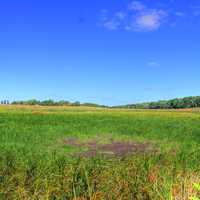 Farms on the Glacial Drumlin State Trail, Wisconsin