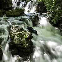 Cox Hollow Falls in Governor Dodge State Park, Wisconsin