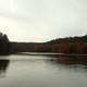 Wide view of Cox Hollow Lake in Govenor Dodge State Park, Wisconsin