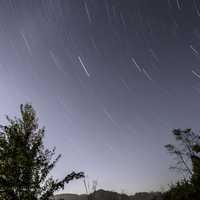 Star Trails at Governor Dodge State Park, Wisconsin